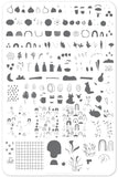 Autumn Trails (CjS-169) Large Steel Stamping Plate