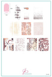 Grunge Series - Textures (CjS-200) Large Steel Stamping Nail Art Plate
