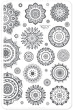 Manishas Mandalas (CjSLC-19) - Large Stamping Plate