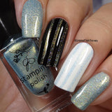 #99 Mermaid's Tale - Iridescent Nail Stamping Color (5 Free Formula)