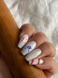 Grunge Series - Sports (CjS-203) Large Steel Stamping Nail Art Plate