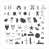 Samurai (CjSLC-72) Medium 8x8 Steel Stamping Plate