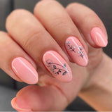 Wish Upon a Flower (CjS-155) Medium Steel Stamping Plate