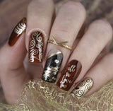 Forever Autumn (CjS-86) Large Steel Stamping Plate