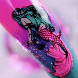 Suzie's Mermaid & Things (CjS LC-48 ) Large Steel Stamping Plate