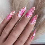 Grunge Series - Textures (CjS-200) Large Steel Stamping Nail Art Plate